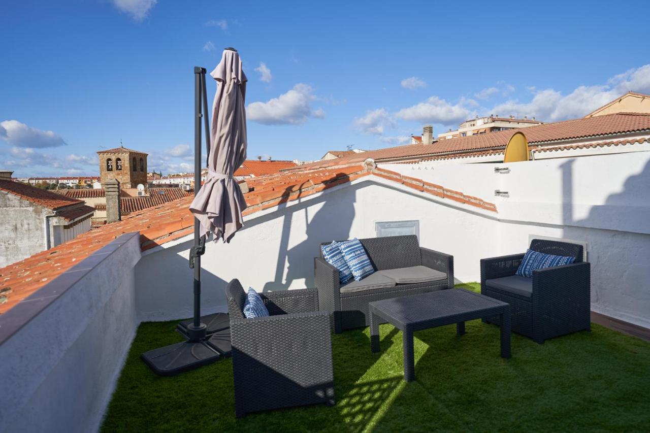 Duplex Casa De Las Argollas Grand Suite Parking Gratis Plasencia Exteriér fotografie